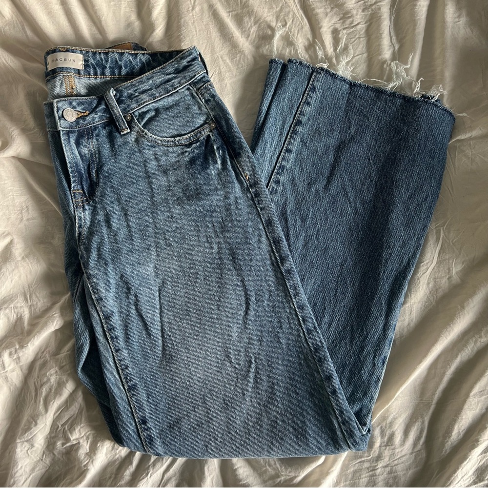 PacSun Low Rise Wide Leg Jeans